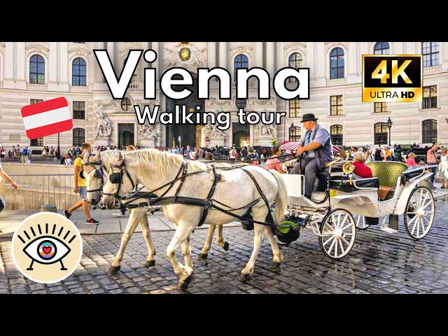 Vienna, Austria [4K] HDR ✅ “Walking Tour” Walk with subtitles!