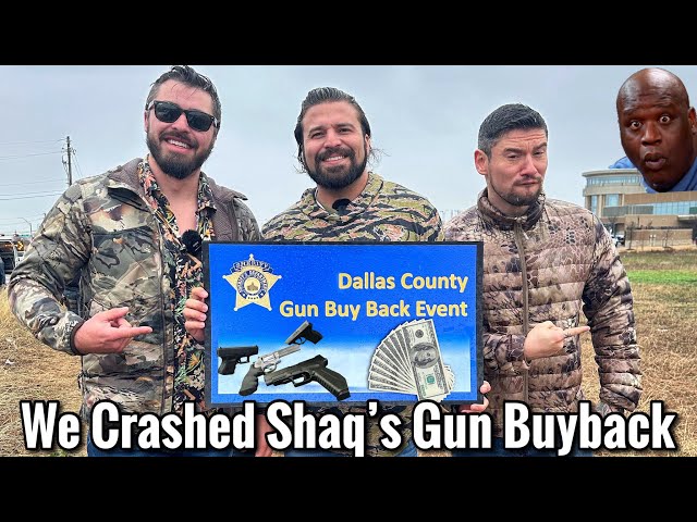 We Get Kicked Out of Shaq’s Gun Buyback