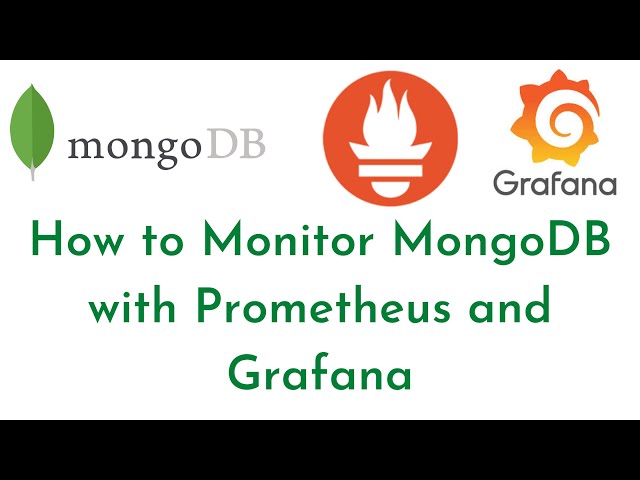 How to Monitor MongoDB with Prometheus and Grafana | Install MongoDB Exporter on Prometheus