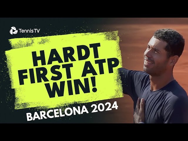 Nick Hardt Records FIRST ATP Tour Win vs Martin Landaluce | Barcelona 2024 Highlights