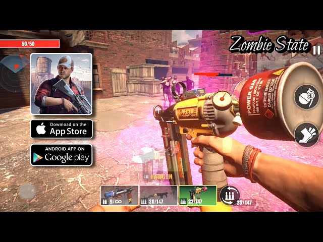 Zombie State: Rogue like FPS | Gameplay Walkthrough (Android, iOS)