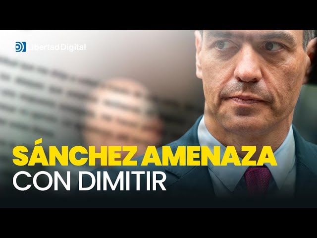 Sánchez amenaza con dimitir a través de una carta: "Necesito parar y reflexionar"