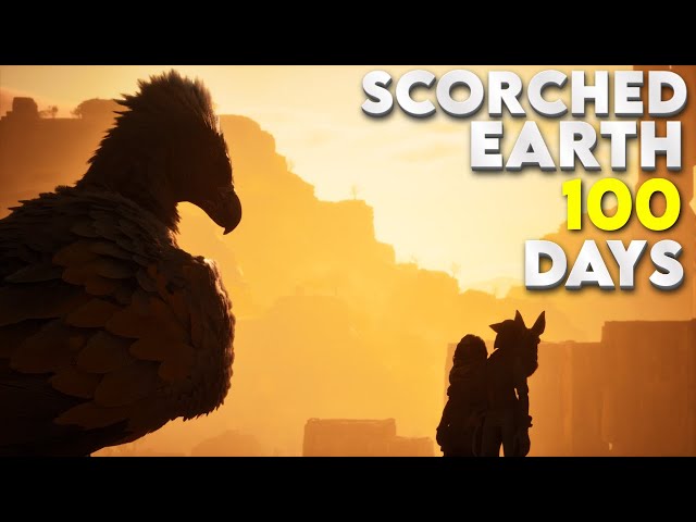 We Play 100 Days Of Scorched Earth | ARK SURVIVAL ASCENDED [2/10]