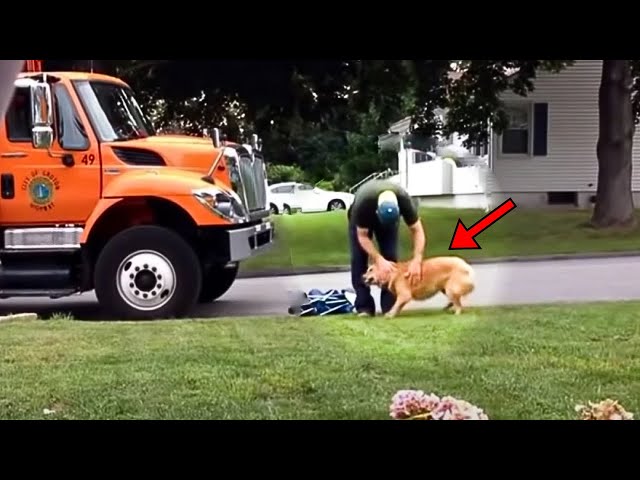Garbage Man Didn't Know He Was On Camera, What They Caught Him Doing Took Their Breath Away