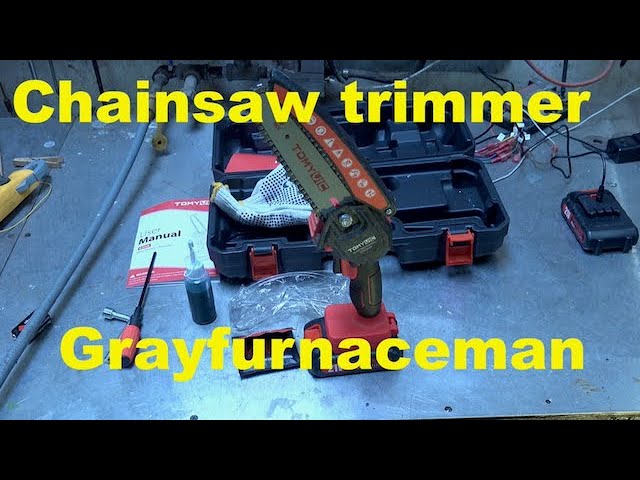 Mini chainsaw   4K