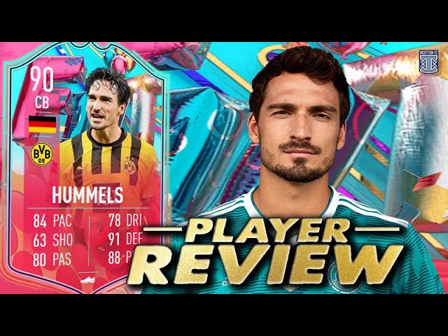 5⭐ WEAK FOOT! 90 FUT BIRTHDAY HUMMELS PLAYER REVIEW! FIFA 23 Ultimate Team