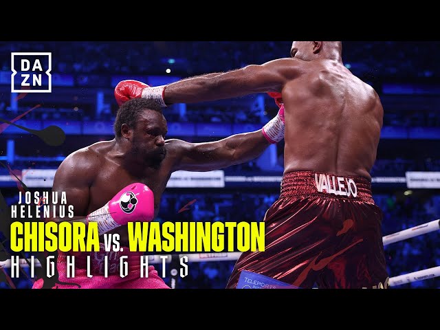 HIGHLIGHTS | Derek Chisora vs. Gerald Washington | IT GOES ALL THE WAY!
