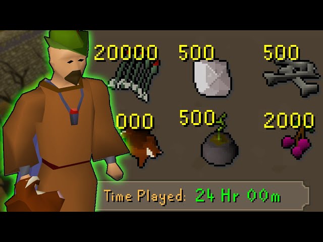 How Far can 50M get a Brand New Account in Only 24 Hours?  [OSRS]