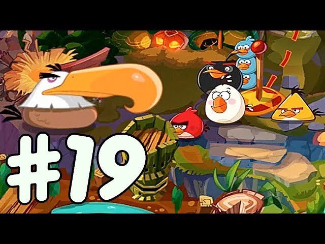 Angry Birds Epic - PUMPKIN PLATEAU 1-2 & SQUARE FOREST | Walkthrough #19