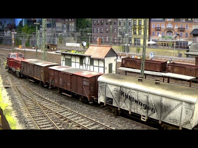 Modellbahn H0 Realistik: Rangier- und Güterzugverkehr in Eschwege/West