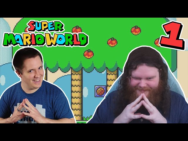 Jerod and I Learn How to Fish. Kinda. │ Super Mario World Part 1