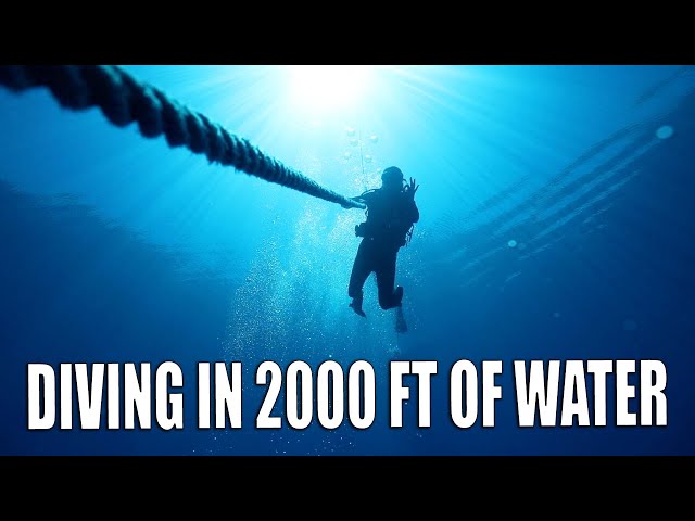 Diving in 2000 Feet of Water - Exploring a Fish Attraction Device