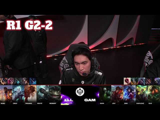 GAM vs LLL - Game 2 | Round 1 LoL MSI 2024 Play-In Stage | LOUD vs GAM Esports g2 full game