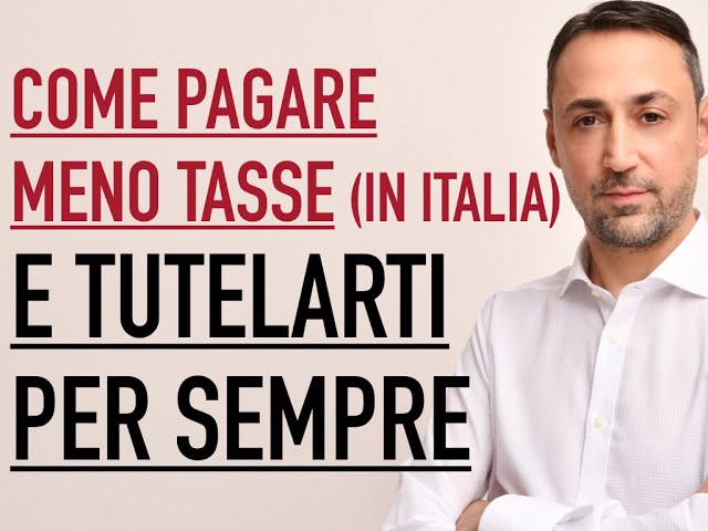 COME PAGARE MENO TASSE (in ITALIA)  E TUTELARE IL PATRIMONIO PER SEMPRE con il Trust