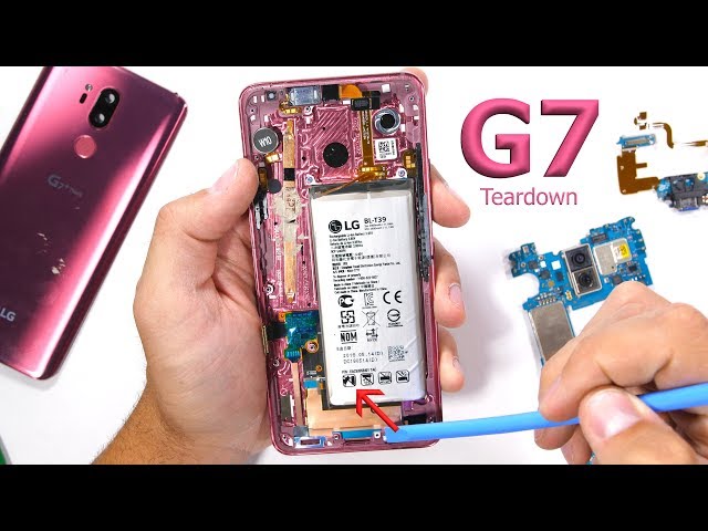 LG G7 Teardown! - I ThinQ its beautiful...