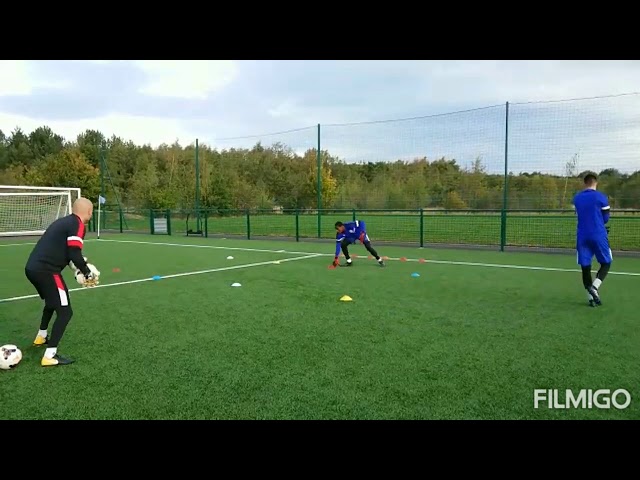 Goalkeeper training - England