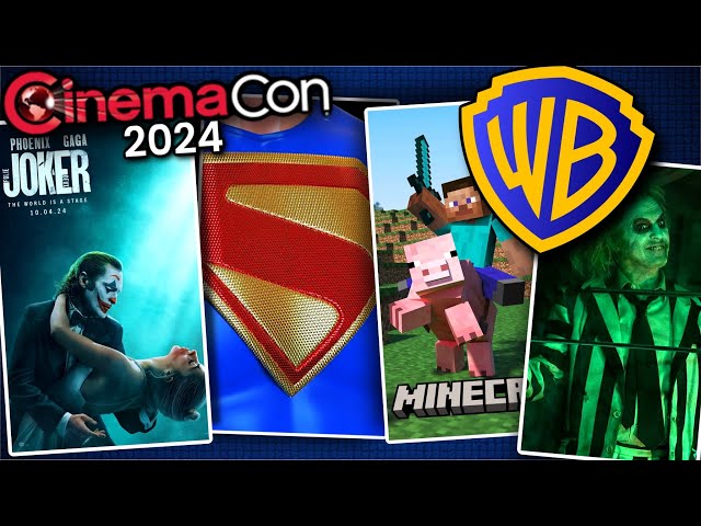 WB CinemaCon (2024) - Joker 2 Trailer, Superman, Minecraft Movie