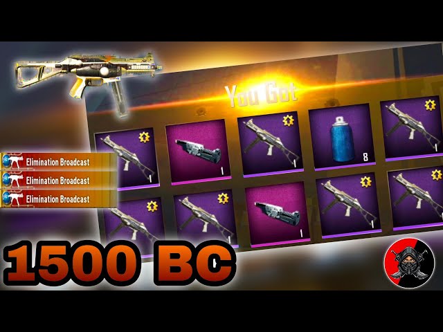 NEW UMP45 CRATE OPENING PUBG LITE | UMP45 CRATE OPENING | 1500 BC SPEND | BEDTITANYT