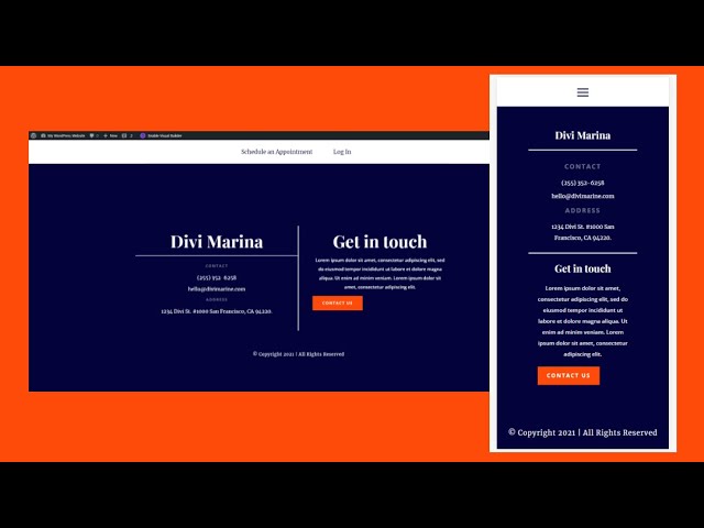 How to Build a Fullscreen Footer with Divi