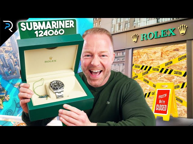 I bought my first Rolex! (NEW Submariner 124060 unboxing and review)