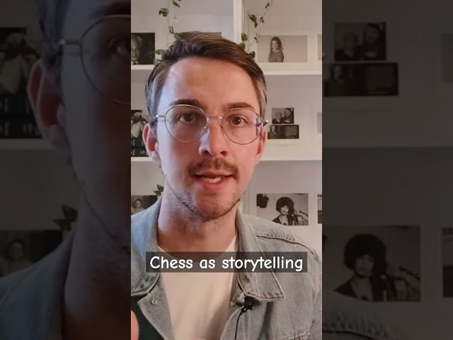 Chess as storytelling #chess #chesscom #philosophy #gothamchess #magnuscarlsen #knowledge #AI #game