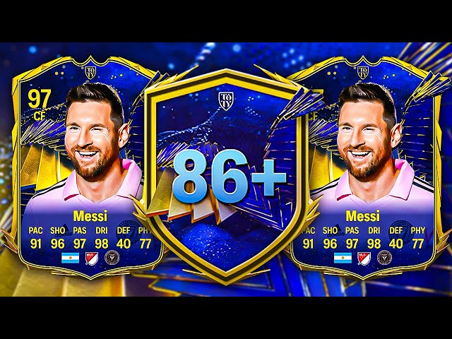 TOTY MESSI 86+ PLAYER PICKS! 😱 FC 24 Ultimate Team