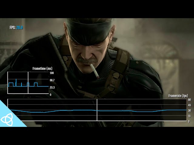 Metal Gear Solid 4: Guns of the Patriots - PS3 Frame Rate Analysis