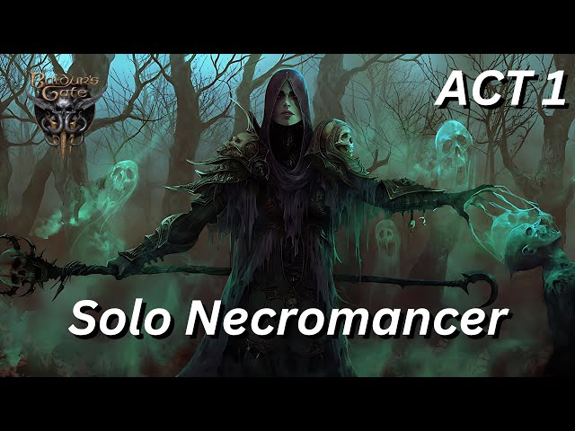 Beginning of The Walking Dead -  Necromancer Solo Honour Mode - Act 1 | Baldur's Gate 3