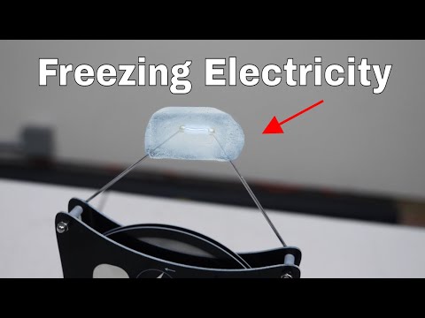 Is it Possible To Freeze an Electric Spark in Solid Ice?