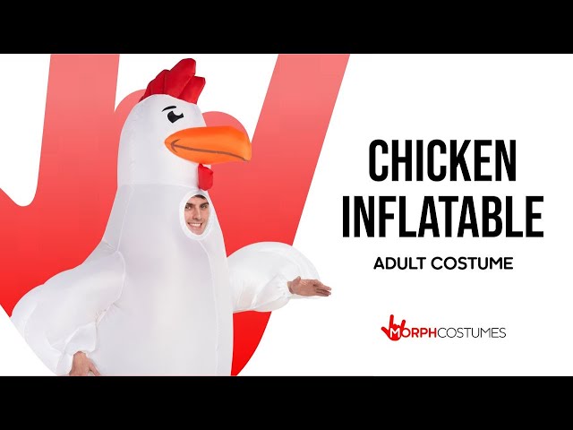 Adult Giant Chicken Inflatable Costume