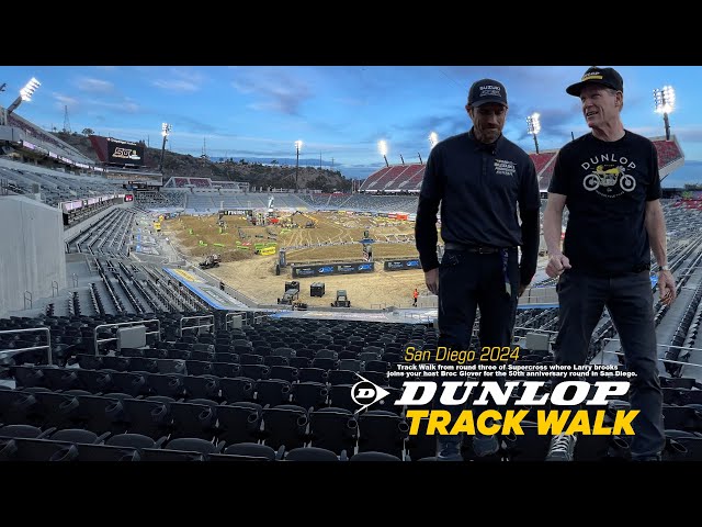 Dunlop Track Walk With Broc Glover - San Diego 2024