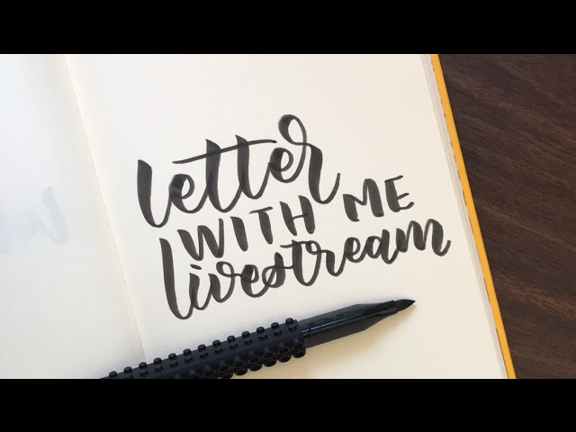 Letter With Me (livestream)