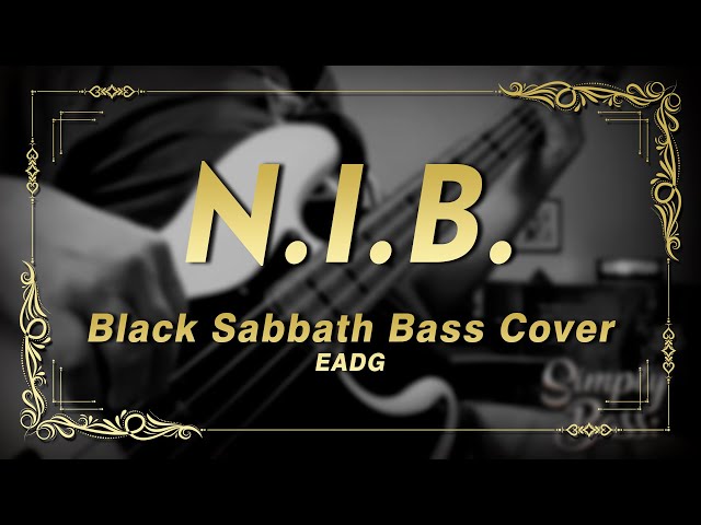 NIB - Black Sabbath (Bass Cover) Simply Bass