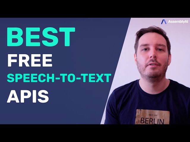 Best Free Speech-To-Text APIs and Open Source Libraries