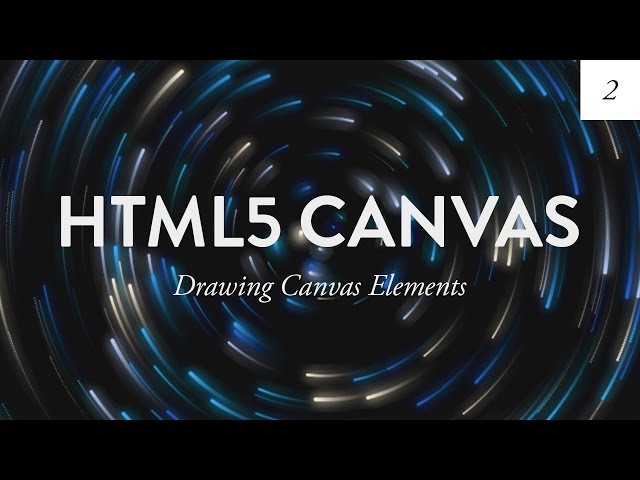Drawing On HTML5 Canvas for Complete Beginners