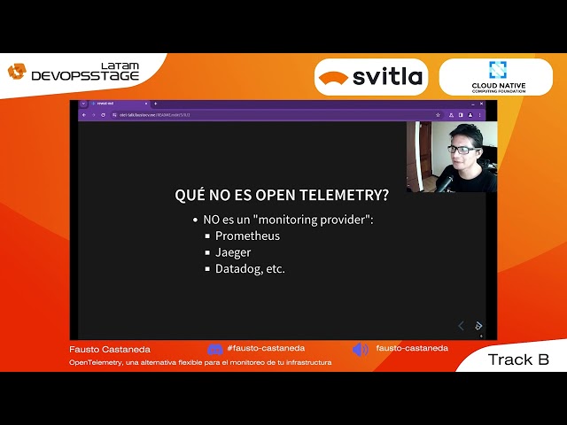 Fausto Castaneda | OpenTelemetry, una alternativa flexible para el monitoreo de tu infrastructura