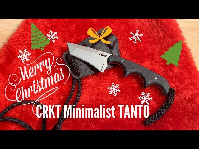 CRKT Minimalist TANTO et quelques idées de cadeau, ça sent le sapin ... de Noël !