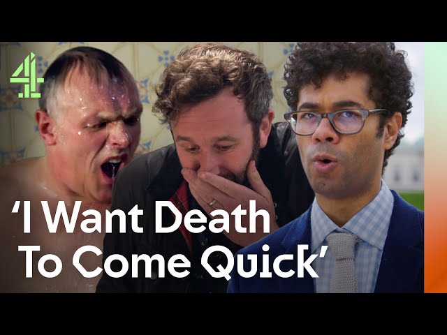 Richard Ayoade Is MORTIFIED By Chris O'Dowd Smashing A Snow Globe | Travel Man | Best Of Series 2