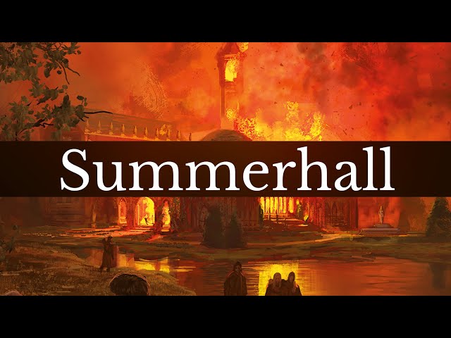 Summerhall: the tragedy before Game of Thrones