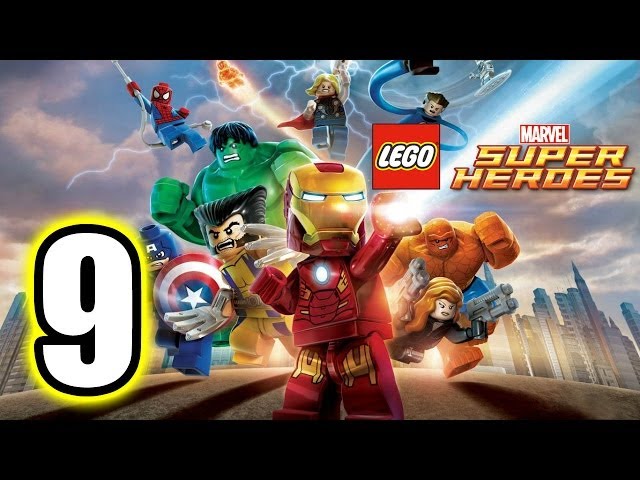 LEGO Marvel Super Heroes Walkthrough PART 9 [PS3] Lets Play Gameplay TRUE-HD QUALITY
