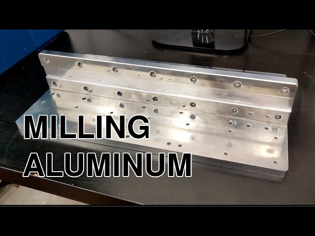 Milling 6061 Aluminum Plate on a PrintNC CNC Machine