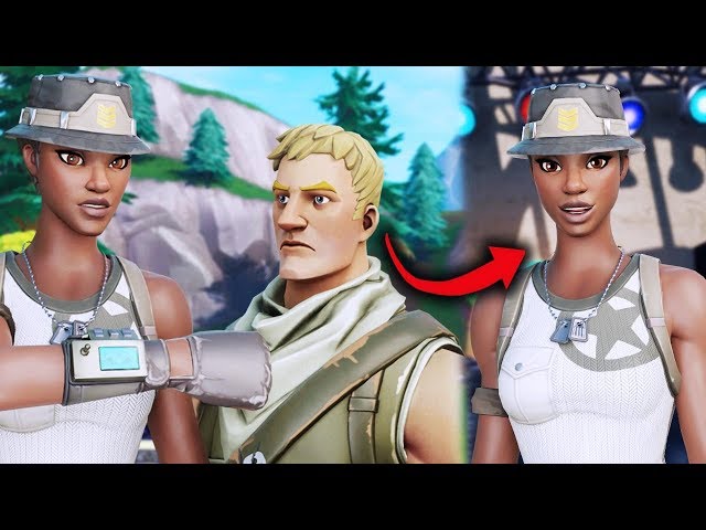 RECON EXPERT makes fun of me for having NO SKIN, little does he realize... (Fortnite)