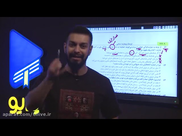 Analysis of the religion and life questions of math exam by professor Farzad Salei