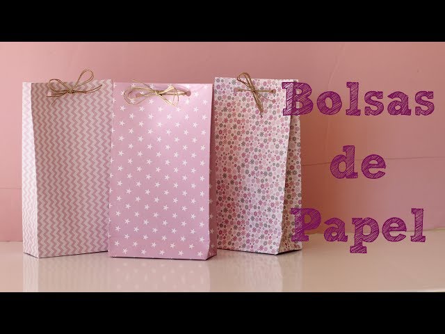 Paper Gift Bags - DIY Easy Crafts