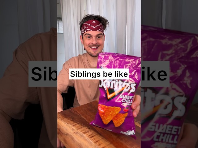 What is the BEST way to prevent your sibling from eating your CHIPS?😎❤️🍟 | CHEFKOUDY