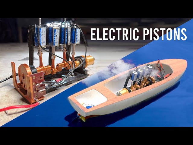 Electric piston engine DIY (solenoid motor)