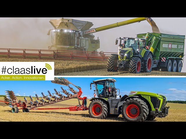 #claaslive | CLAAS Landmaschinen live erleben - Das Ernte Event
