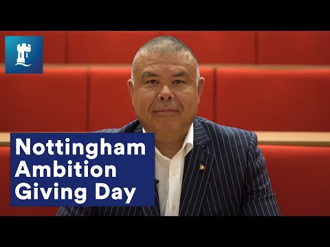 Professor Sir Jonathan Van-Tam supports Nottingham Ambition Giving Day