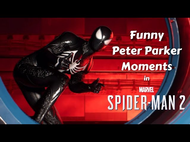 Funny Peter Parker moments - Spider-Man 2 (Cutscenes + Dialogues)