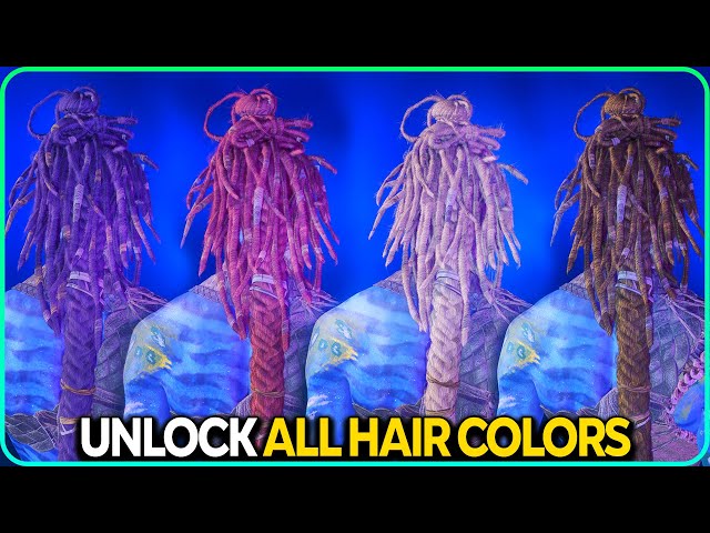 How to Get All Hair Colors Avatar Frontiers of Pandora